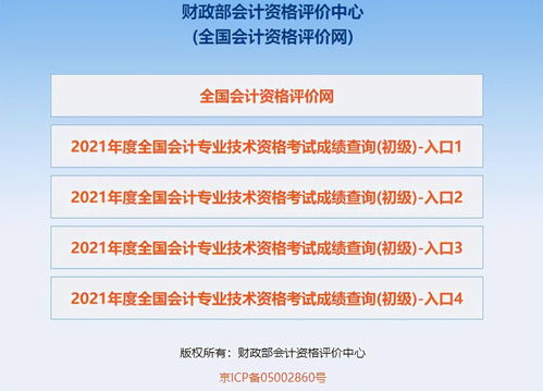 2021年初級會計成績查詢入口驚喜開通，速來查分！
